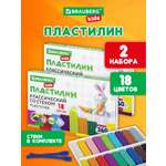 Пластилин Brauberg 18 цв.