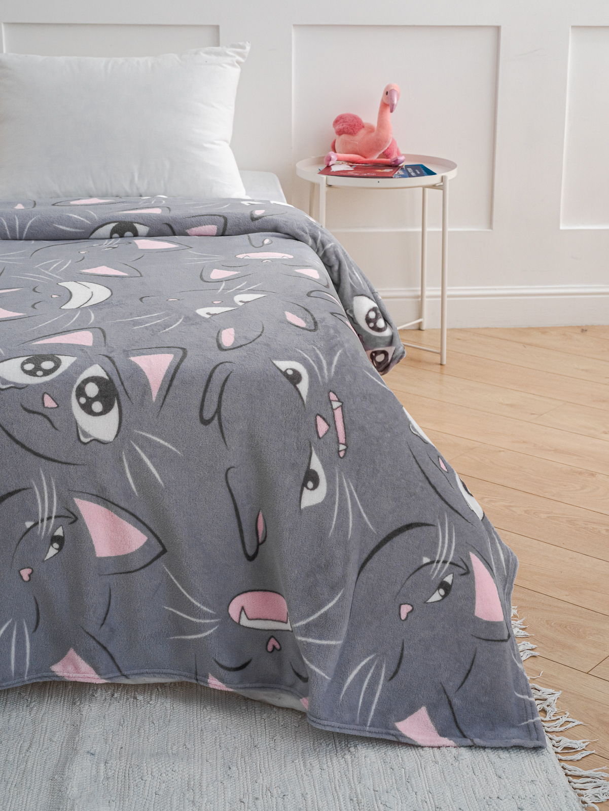 Плед PAVLine Аэро Софт Коты гримасы 150 x 200 см - фото 5