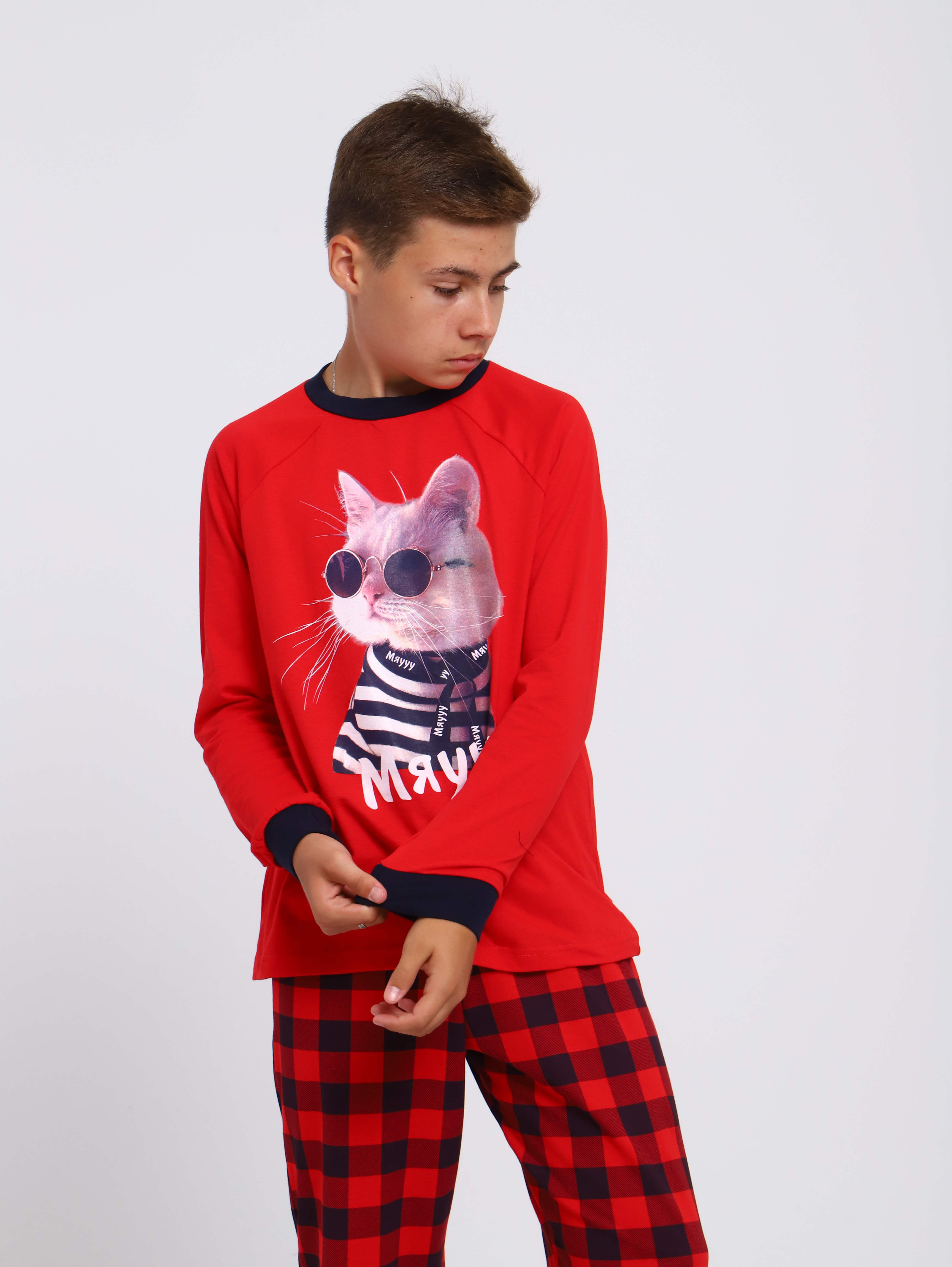 Пижама ЛАДОШКИ Пиж Котомания - фото 10