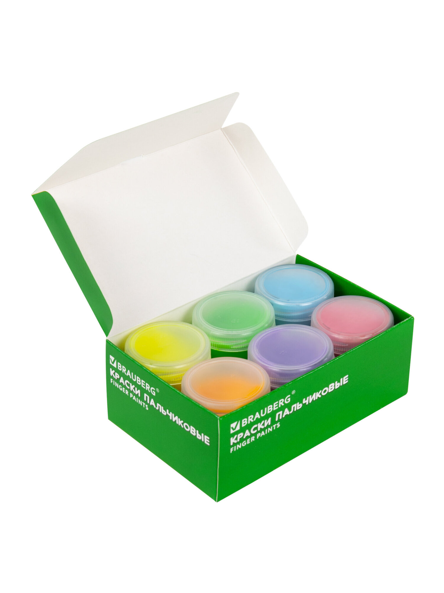 Краски пальчиковые Brauberg 6 цв. - фото 10