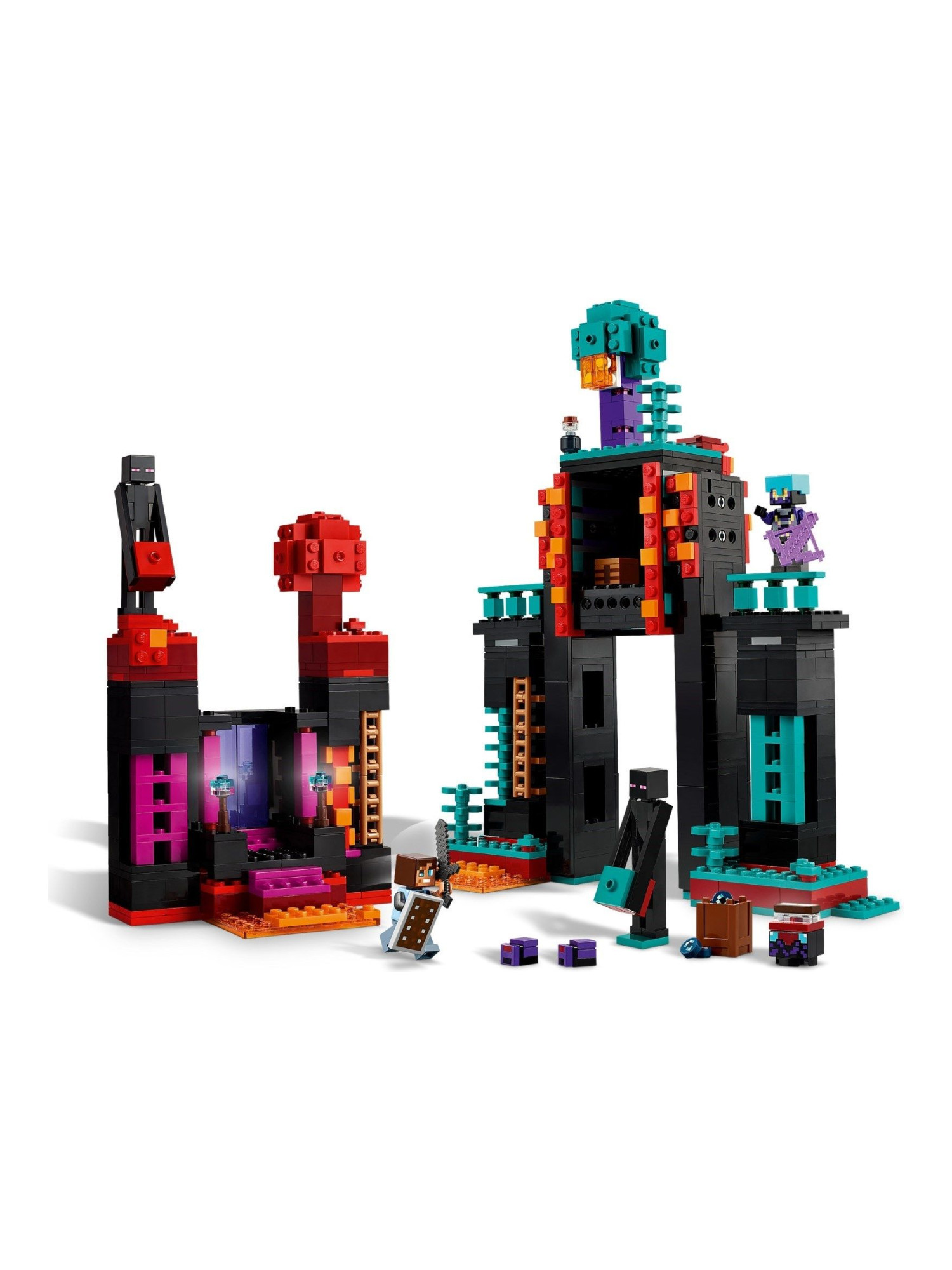 Конструктор LEGO Minecraft Башня Эндермена 867 дет. - фото 7
