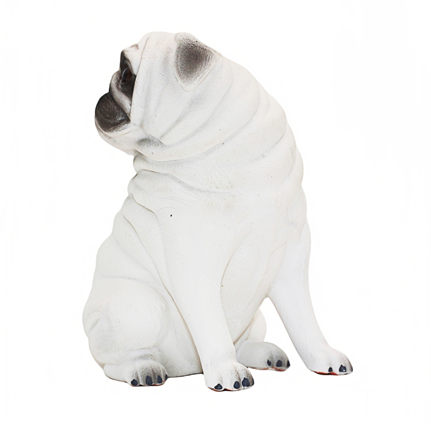 Фигурка Детское Время Белый Мопс (собака, сидит) - фото 4