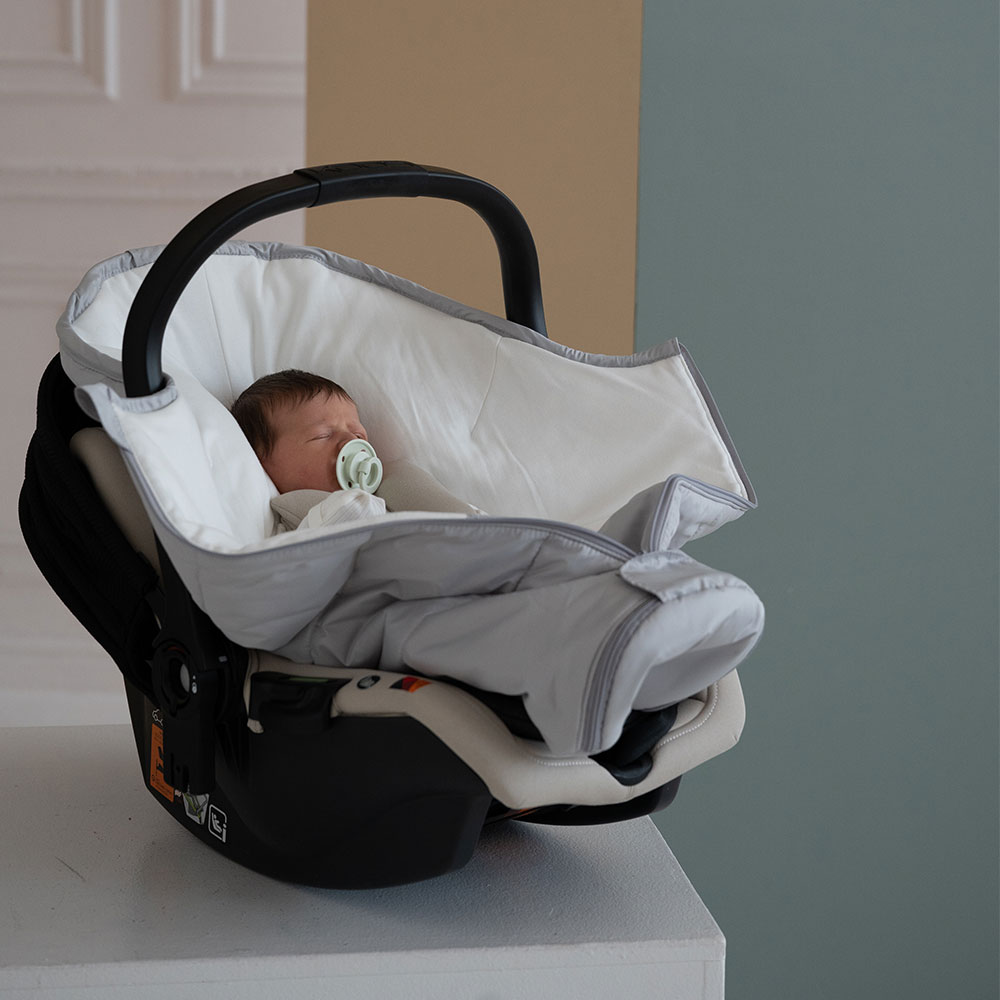 OLANT BABY конверт Siberia Mini в автокресло и коляску серый - фото 1