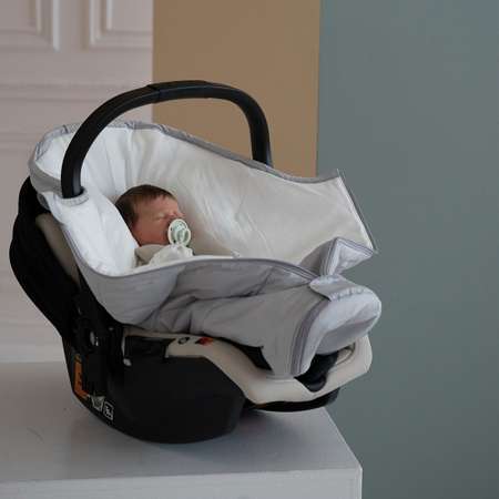 OLANT BABY конверт Siberia Mini в автокресло и коляску серый