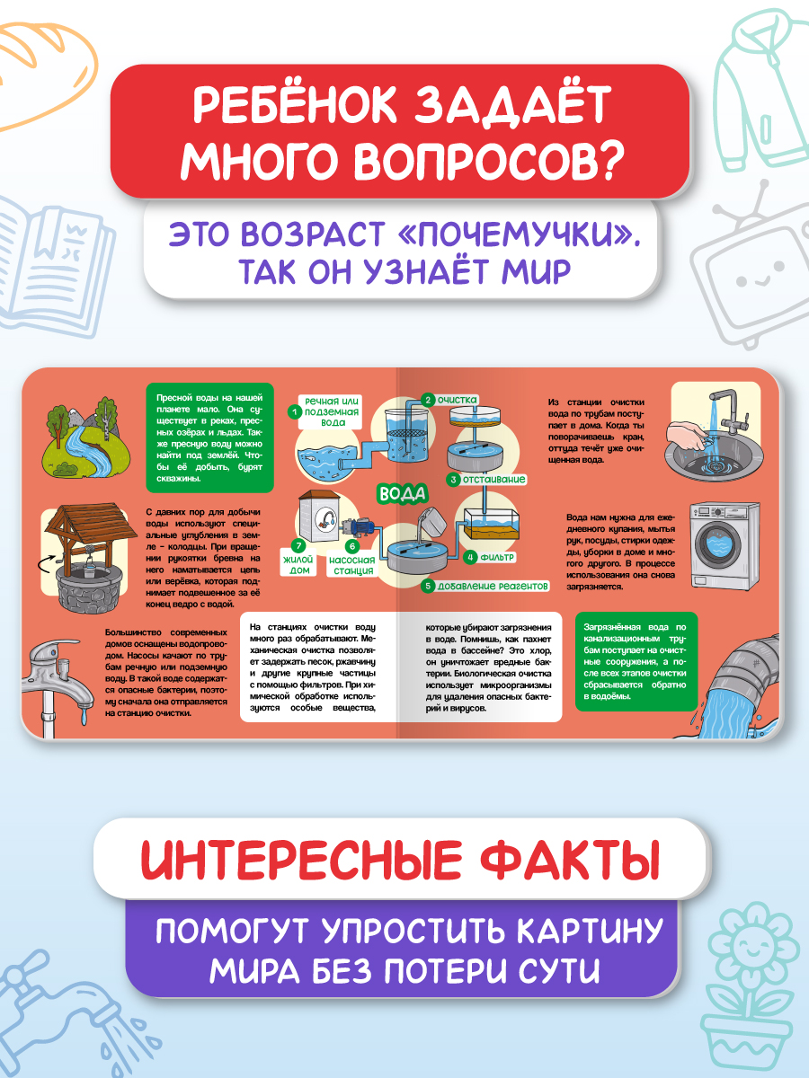 Книжка картонная Проф-Пресс энциклопедия Откуда в доме берется - фото 4