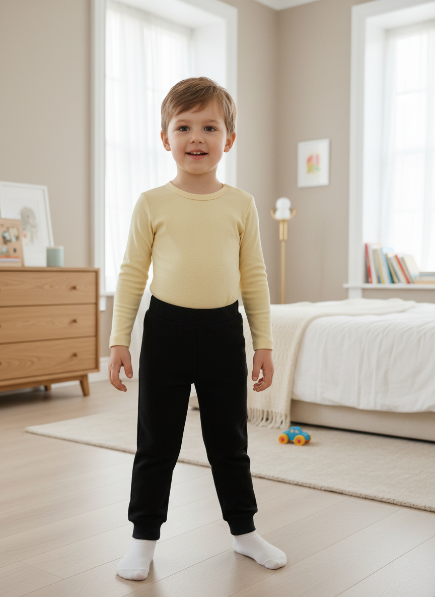 Изображение товара Детские брюки Утенок 92 из хлопка интерлок для малышей и дошкольников