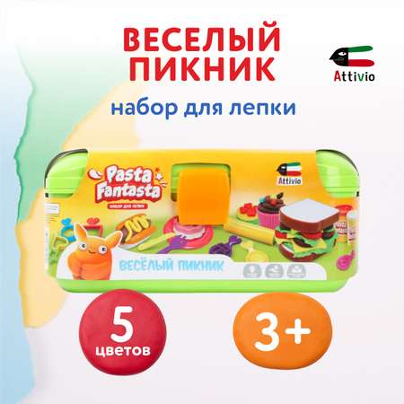 Масса для лепки Attivio Сундучок 12 цв.