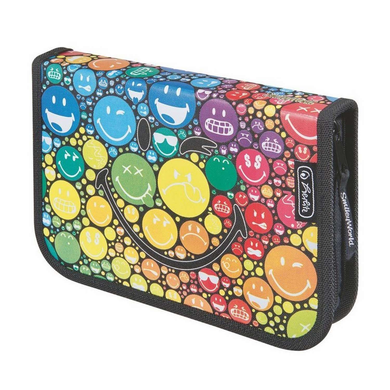 Пенал книжка Herlitz Smileyworld Rainbow - фото 1
