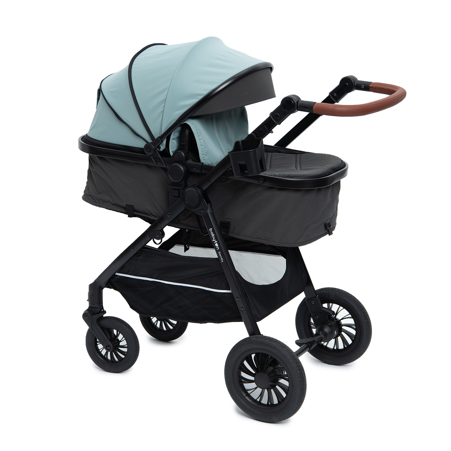 Коляска 2в1 Babyton Sandy Mint - фото 12
