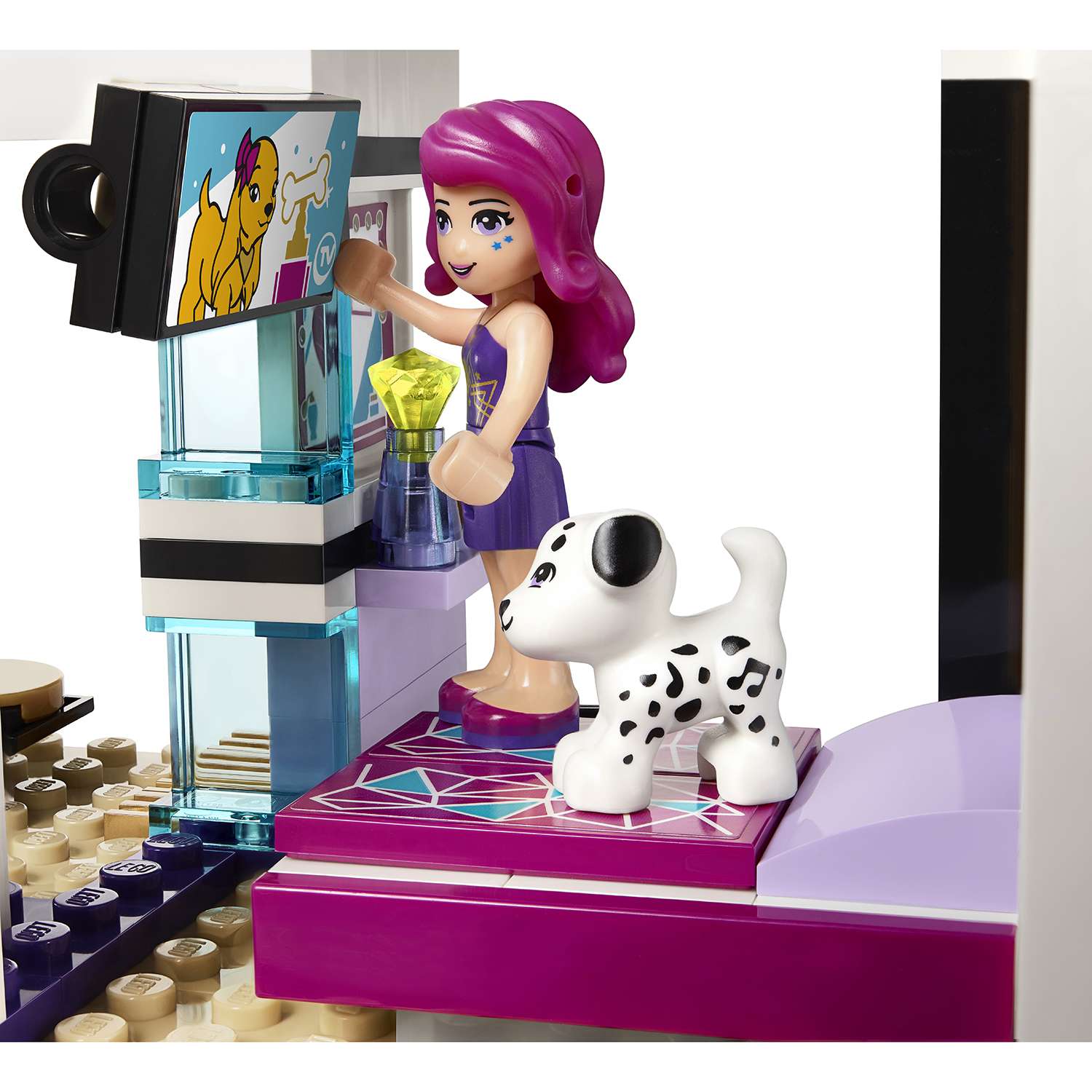Конструктор LEGO Friends Поп-звезда: дом Ливи блочный - фото 11