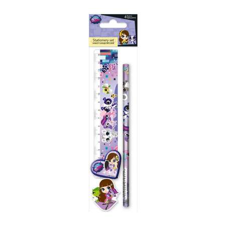 Карандаши чернографитные Kinderline 4 шт.