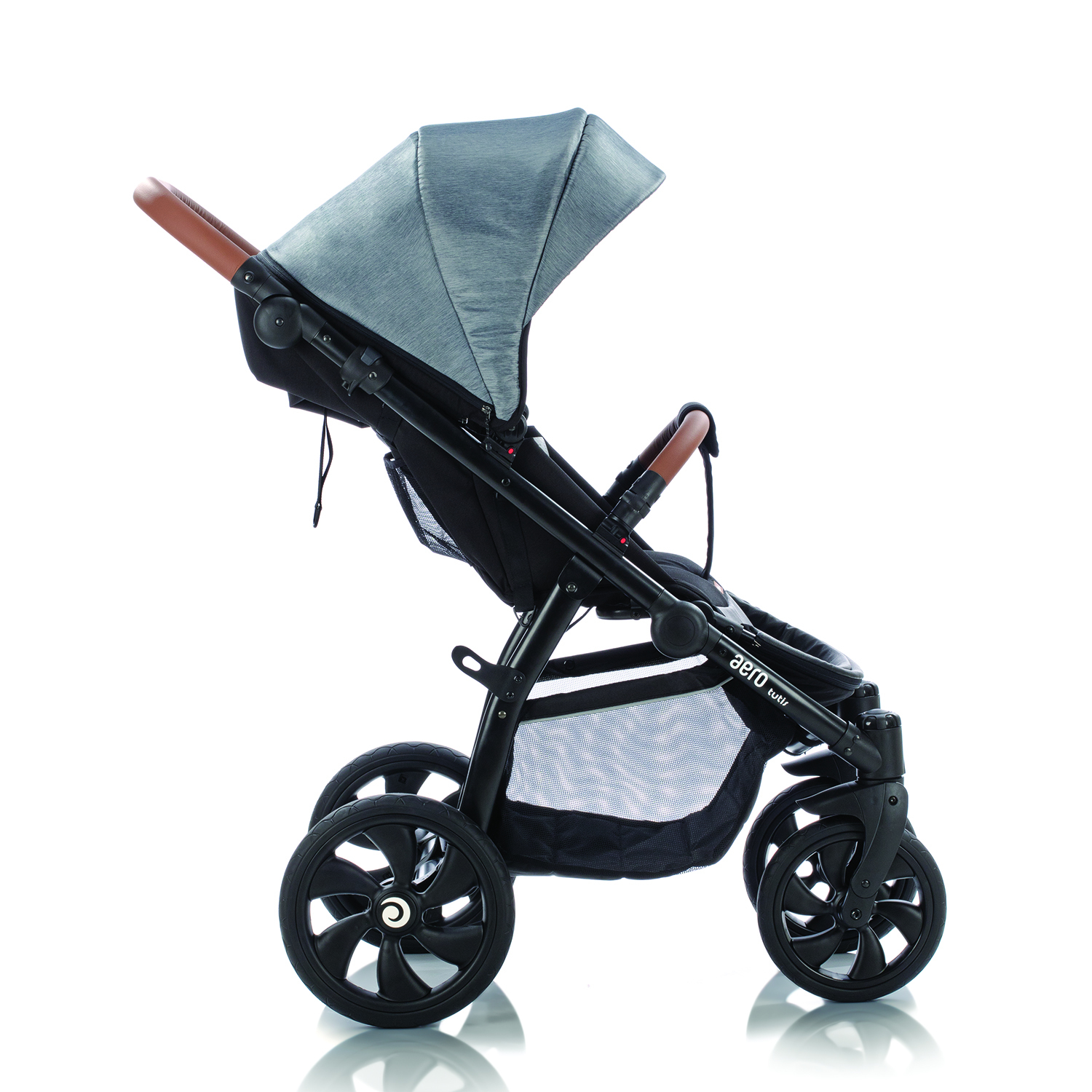 Коляска прогулочная Tutis серый - фото 3