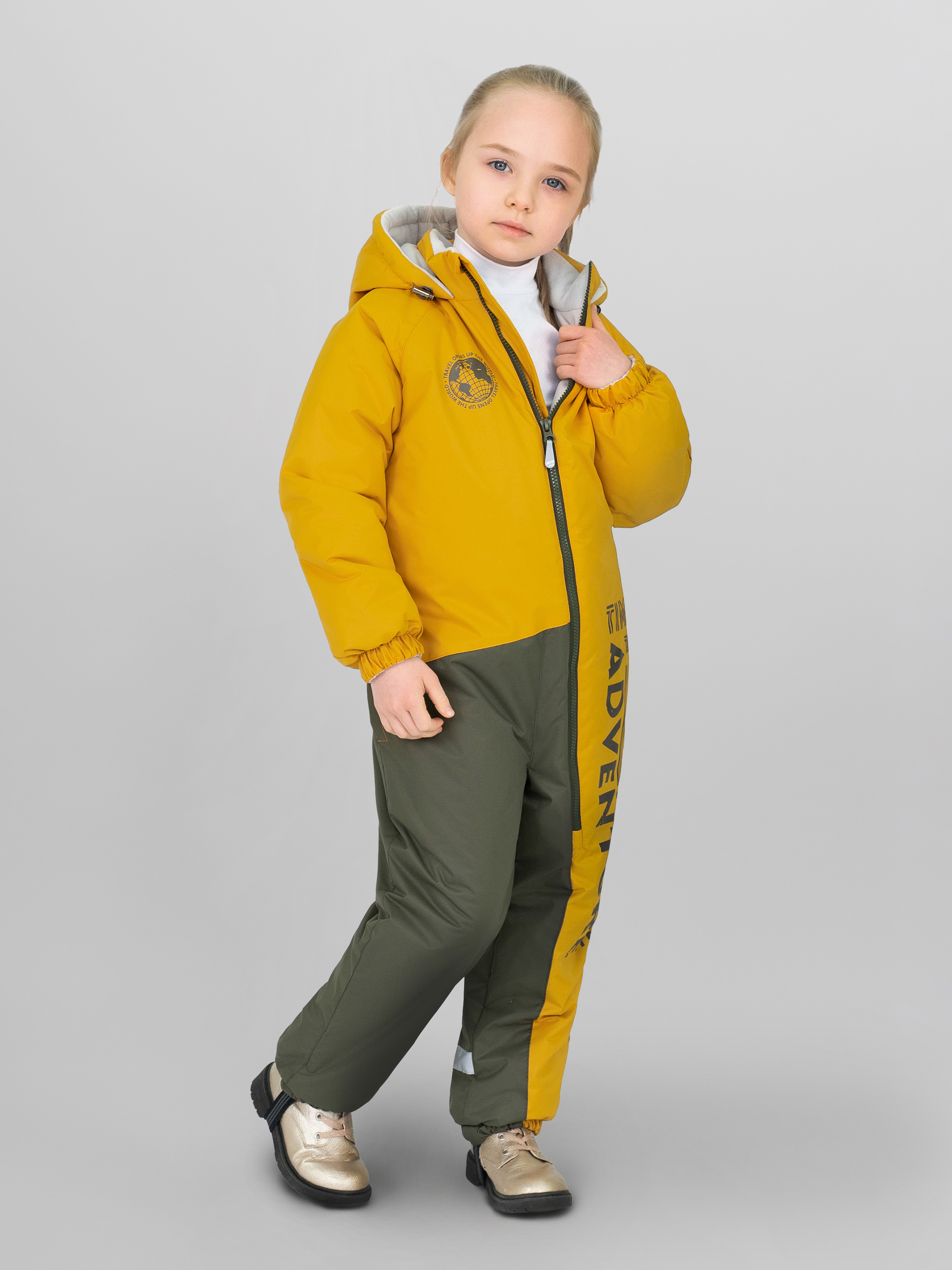 Комбинезон Arctic kids 30-038 хаки - фото 1