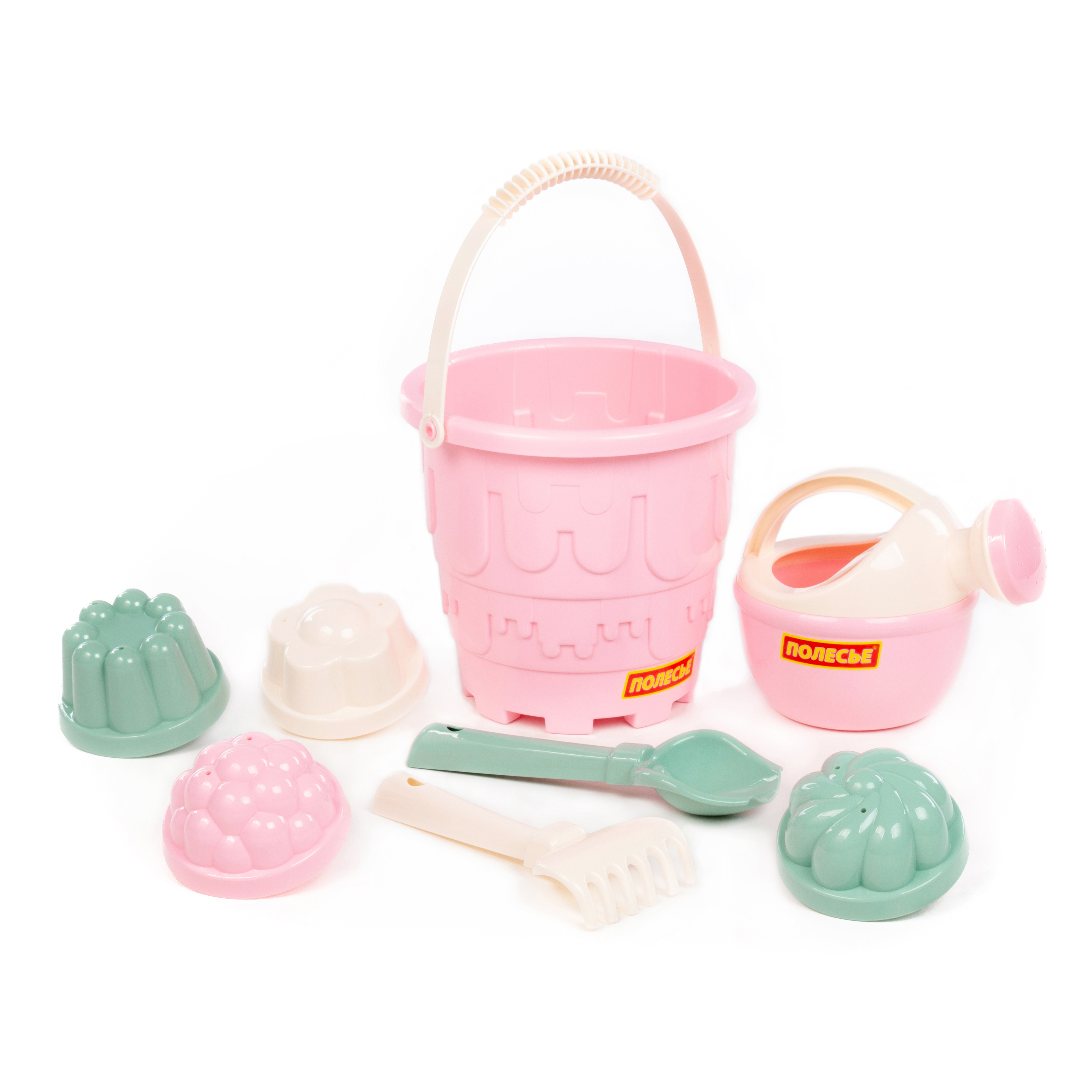 Песочный набор Полесье 8 элементов 1 предм. - фото 4