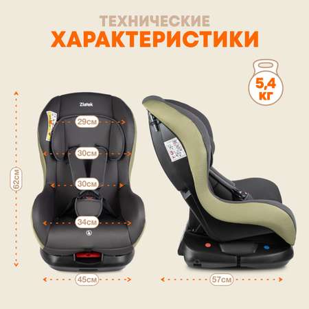Автокресло ZLATEK Galleon 0+/1 (0-18 кг)