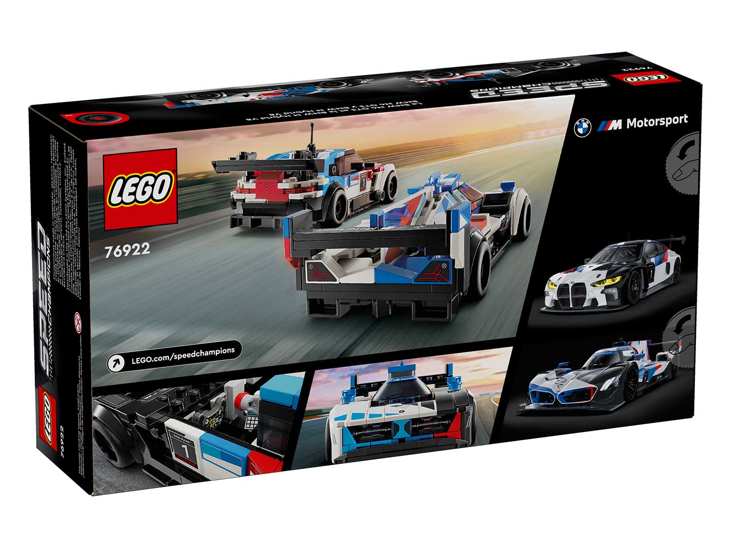 Конструктор LEGO Speed Champions Гоночные автомобили 676 дет. - фото 9