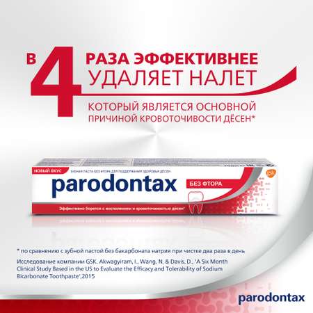 Зубная паста Parodontax с фтором