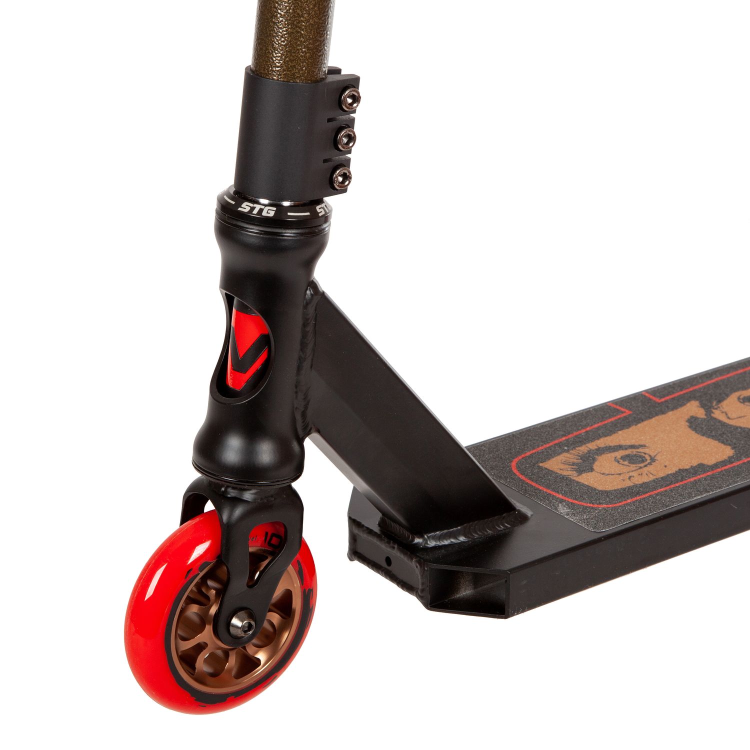 Трюковой самокат Novatrack двухколесный - фото 7