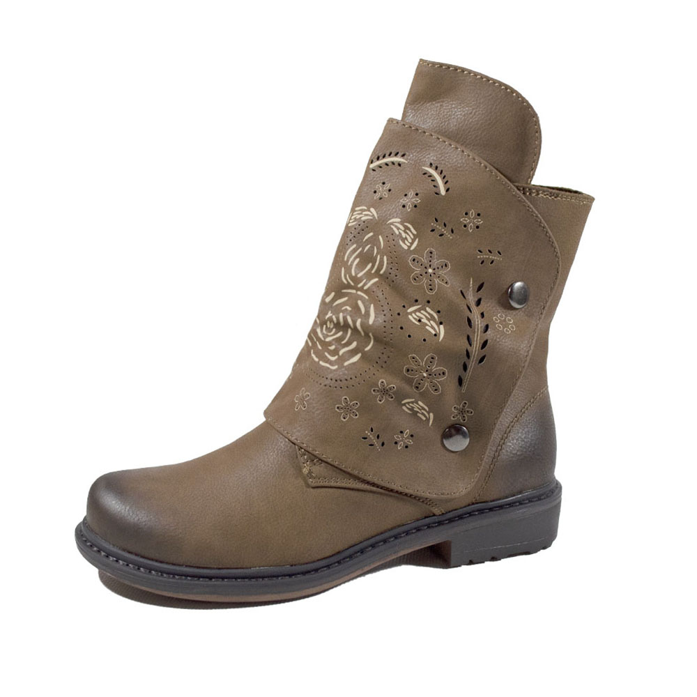 Ботинки Europen F7974-SV EUROPEN Ботинки для девочки, коричневый - фото 1