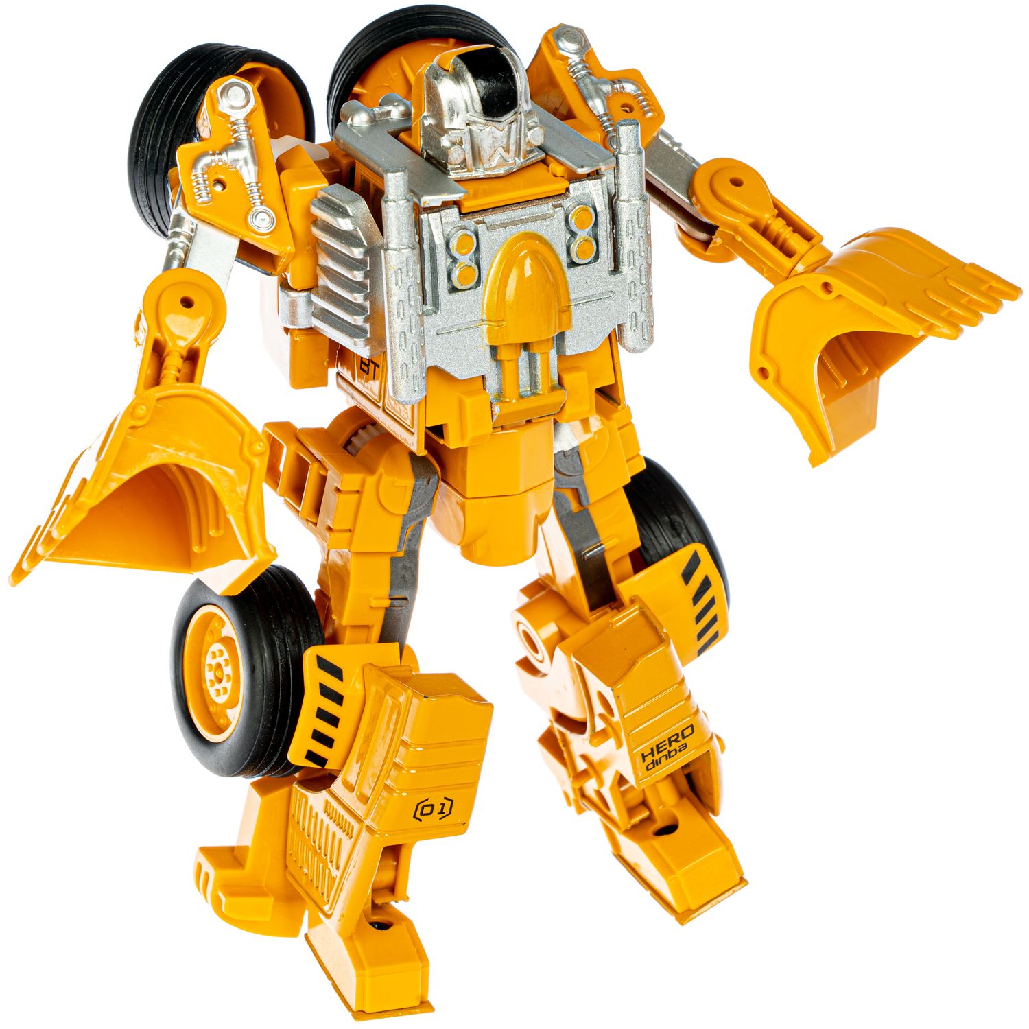 Фигурка Bondibon трансформер Робот Трактор 2в1 - фото 5