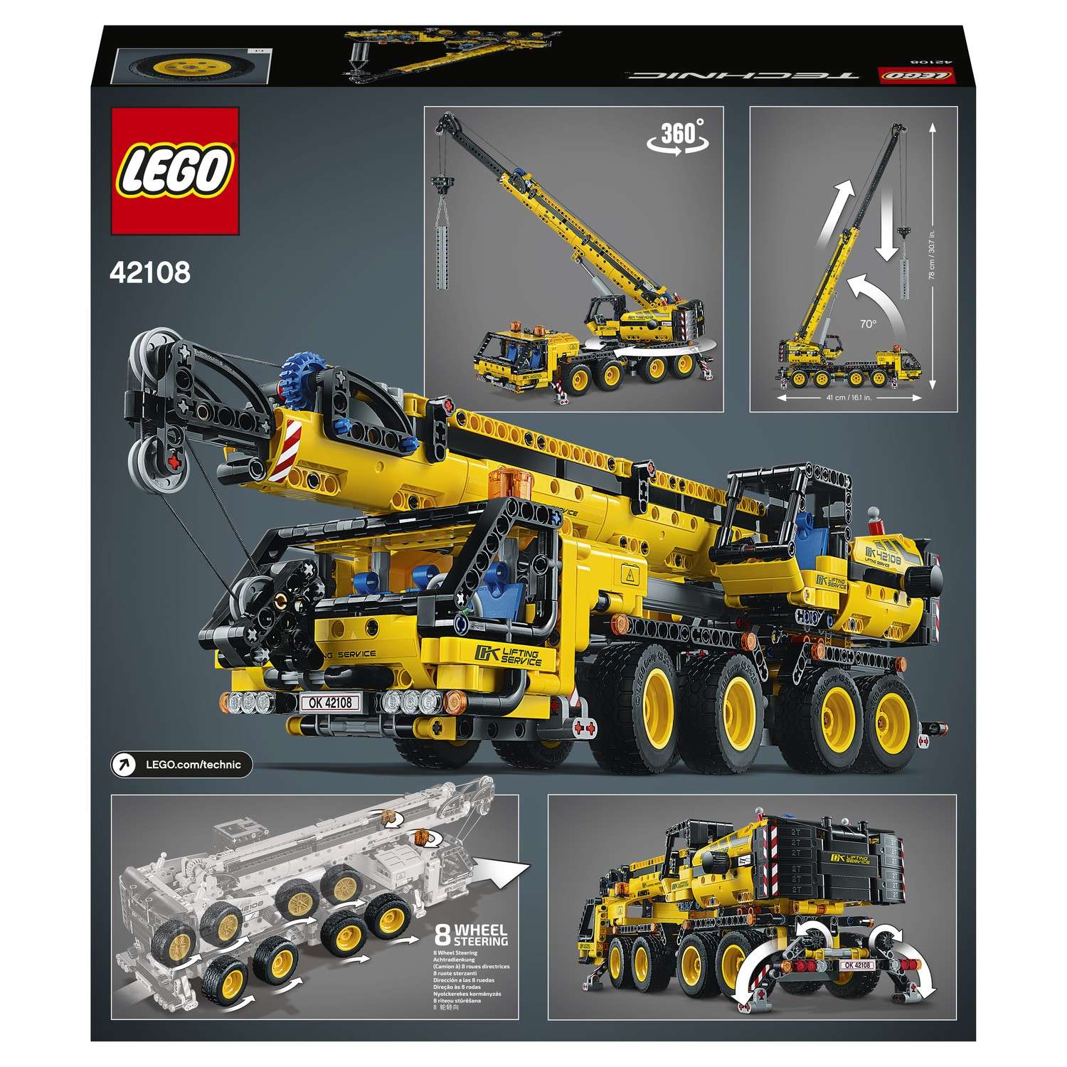 Конструктор LEGO Technic сборная игровая модель - фото 3