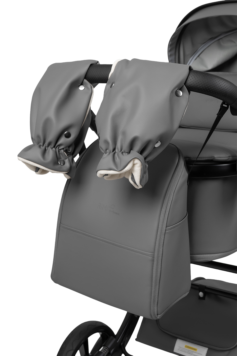 Коляска трансформер Aimile Авантюрист / Adventurer серый - фото 9