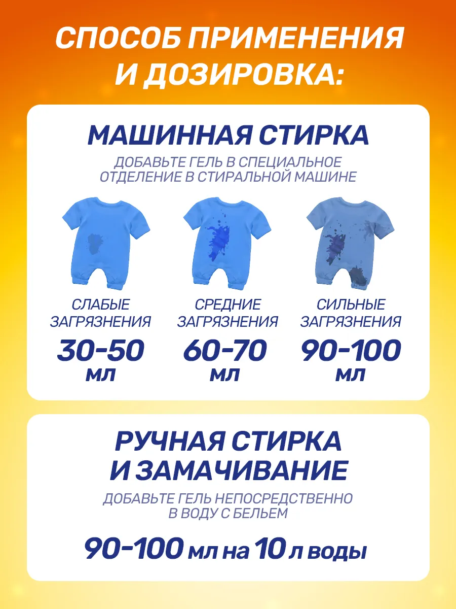 Гель для стирки SEPTIVIT TIEDEN Baby детского белья 0+ 5 л - фото 6