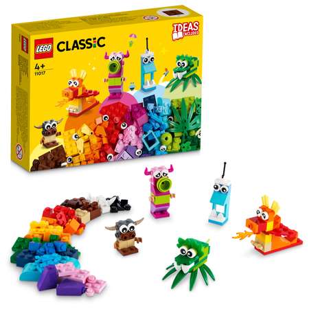 Конструктор LEGO Classic Творческие монстры блочный