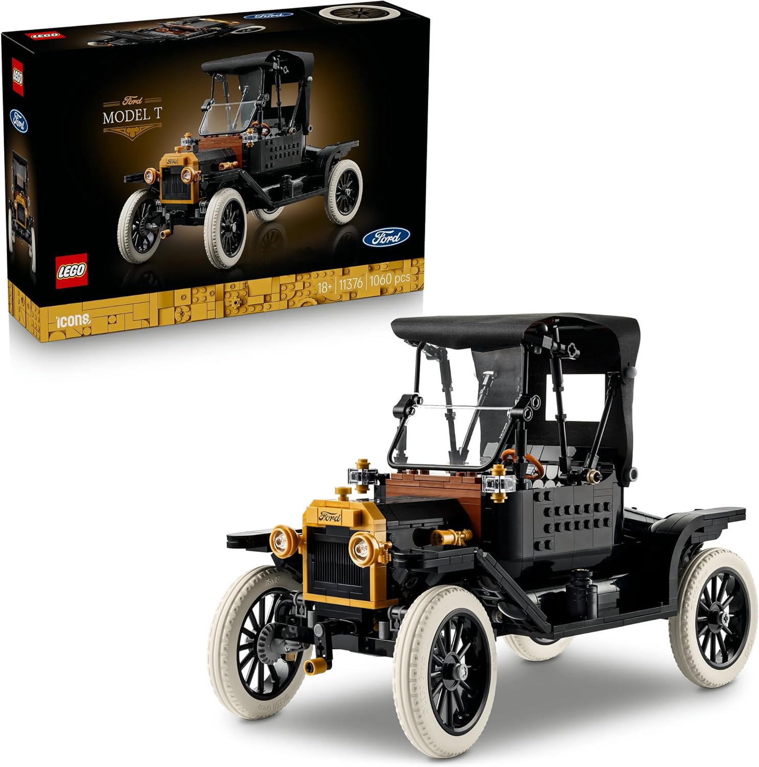 Конструктор LEGO Icons Ford Model T 1060 дет. - фото 1
