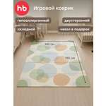 Детский складной коврик прикроватный Happy Baby Watercolor 145 x 195 см