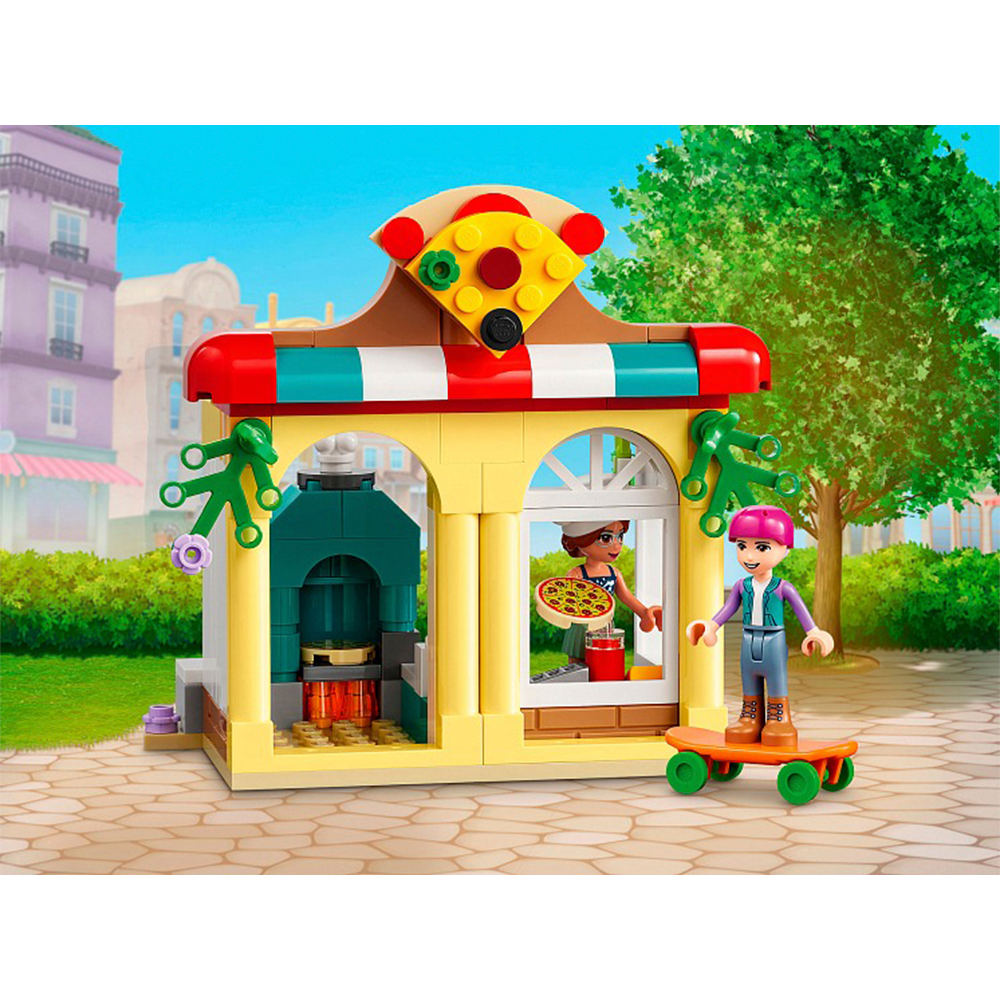 Конструктор LEGO Friends Пиццерия Хартлейк Сити 144 дет. - фото 11