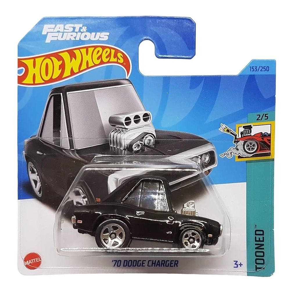 Автомобиль Hot Wheels Dodge Dodge Charger 1970 года 1:64 64986 - фото 2