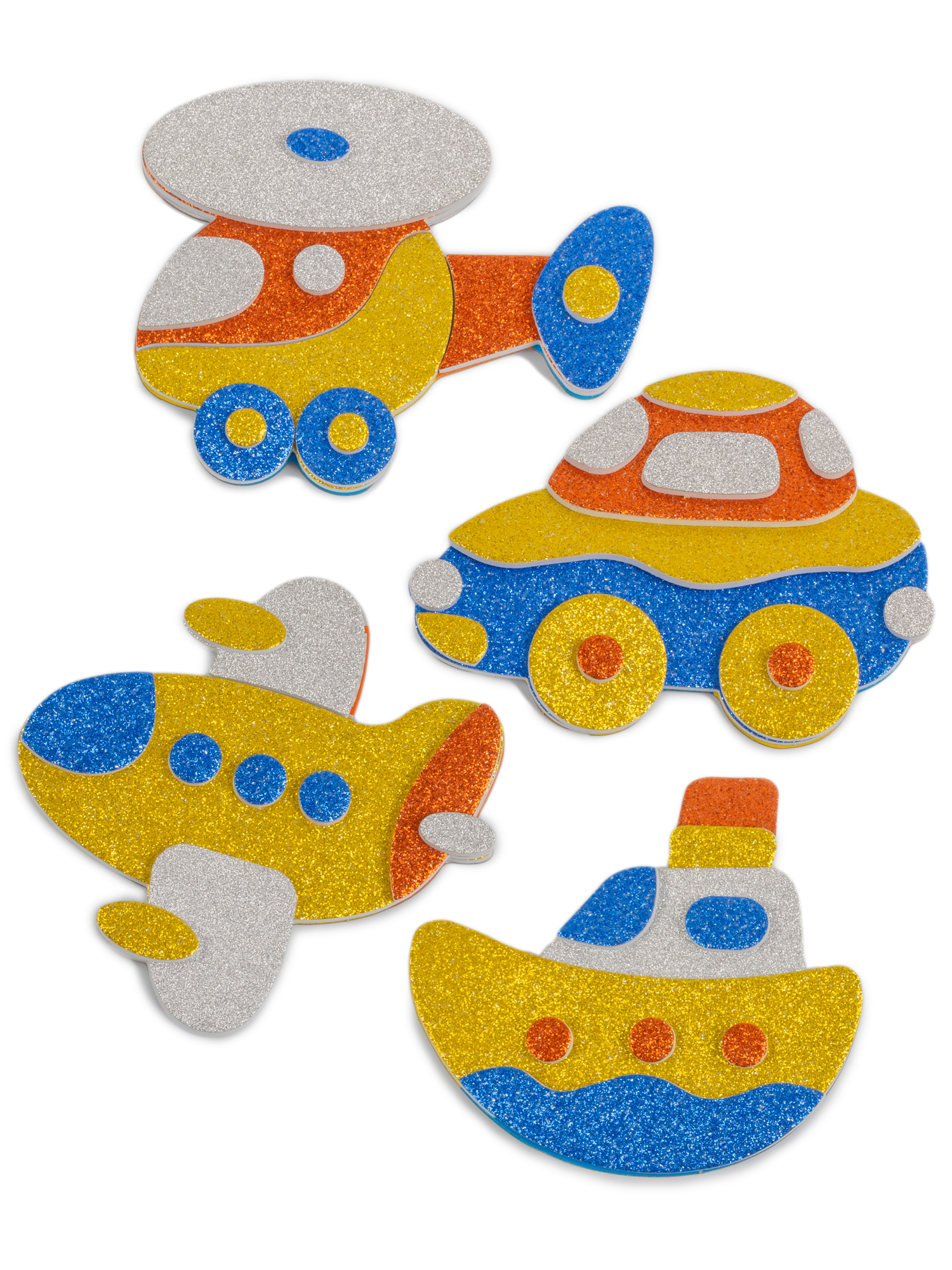 Набор для творчества Дрофа-Медиа аппликация Вертолет Самолет Машина - фото 6