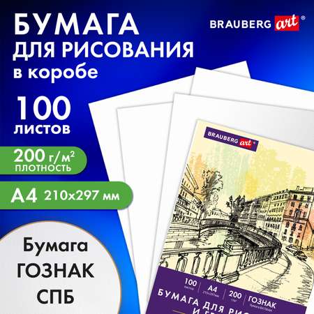Ватман Brauberg 100 лист.