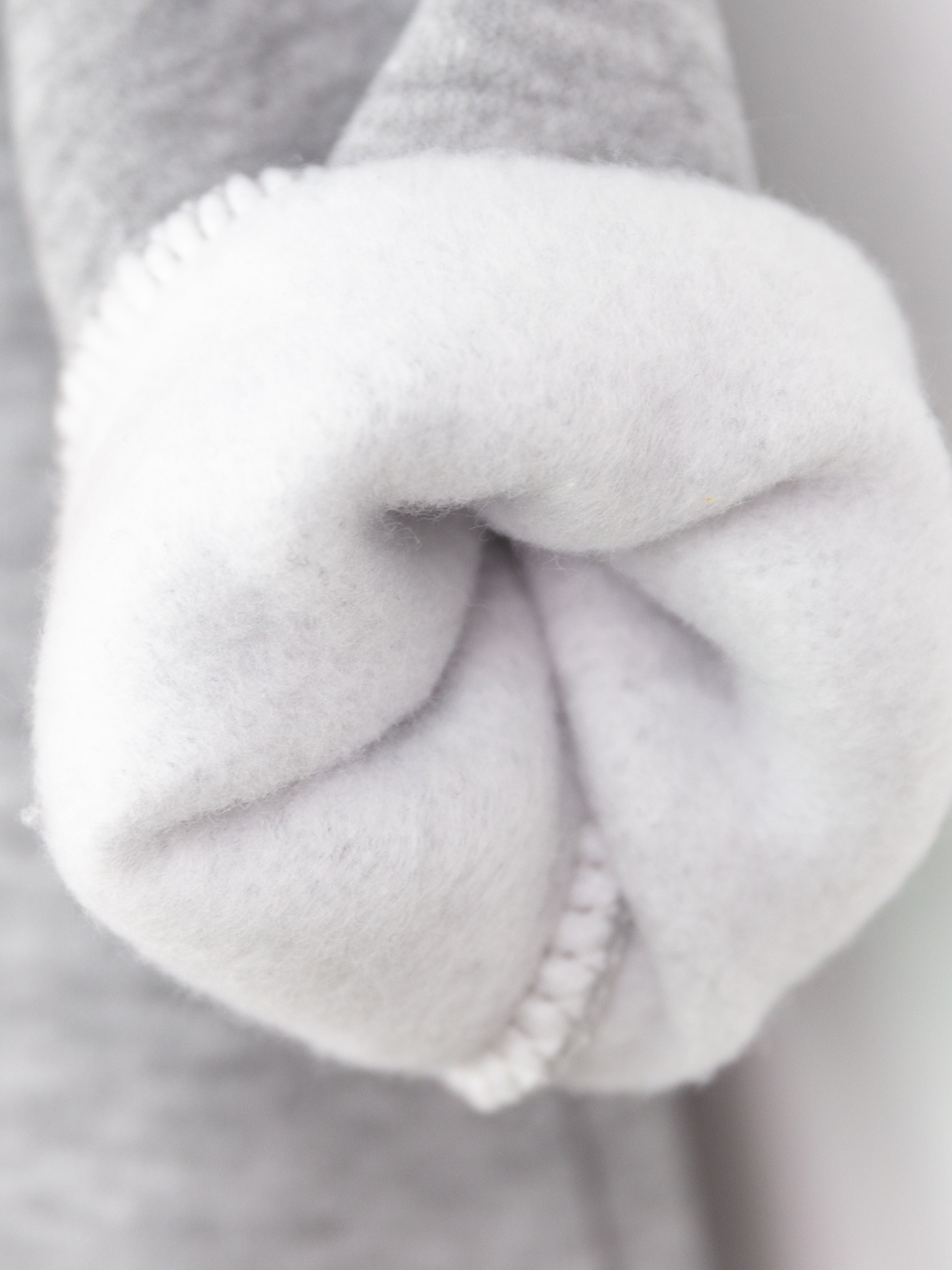 Комбинезон утепленный Baby boom К407/5-Ф аппликация капибара серый меланж - фото 6