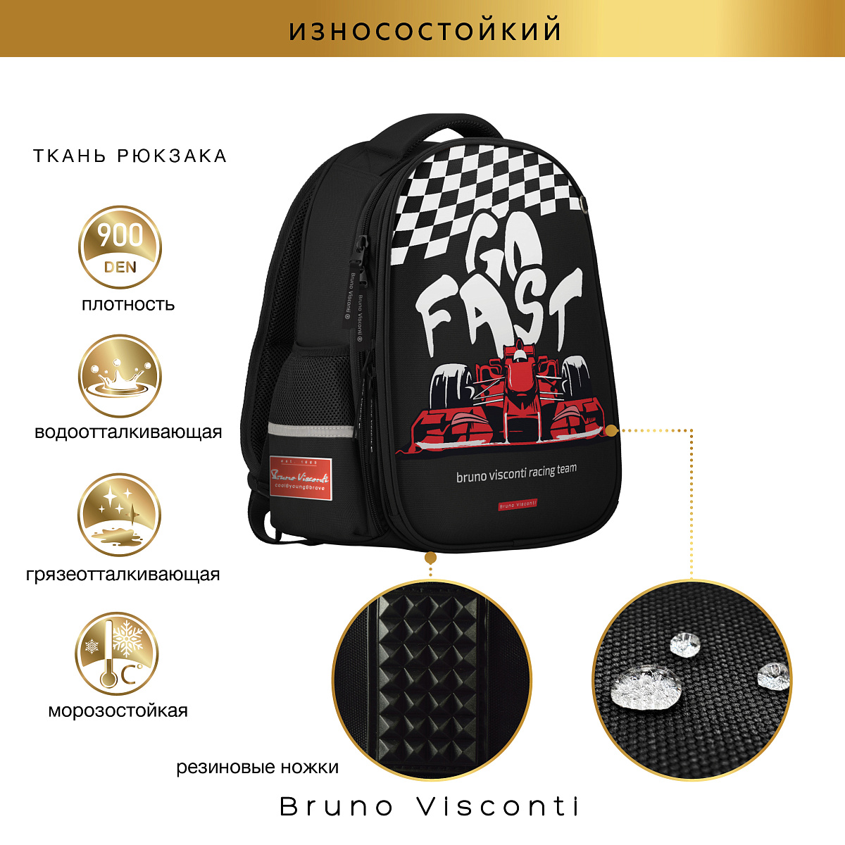 Рюкзак Bruno Visconti - фото 5