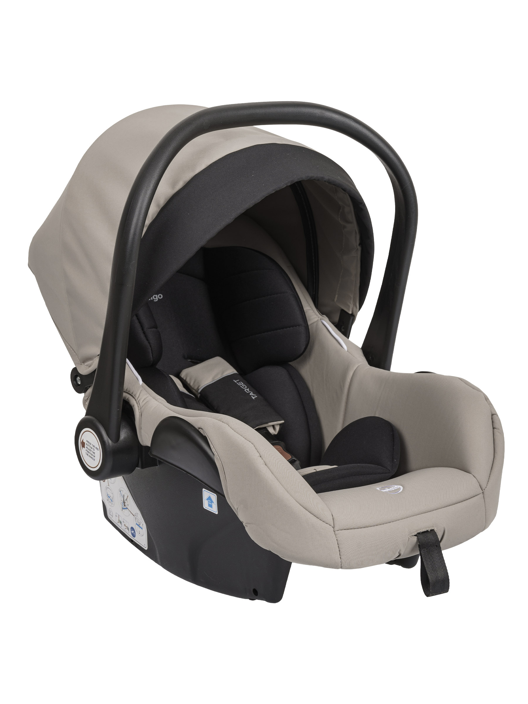 Коляска трансформер Indigo TARGET 3в1 бежевый - фото 23