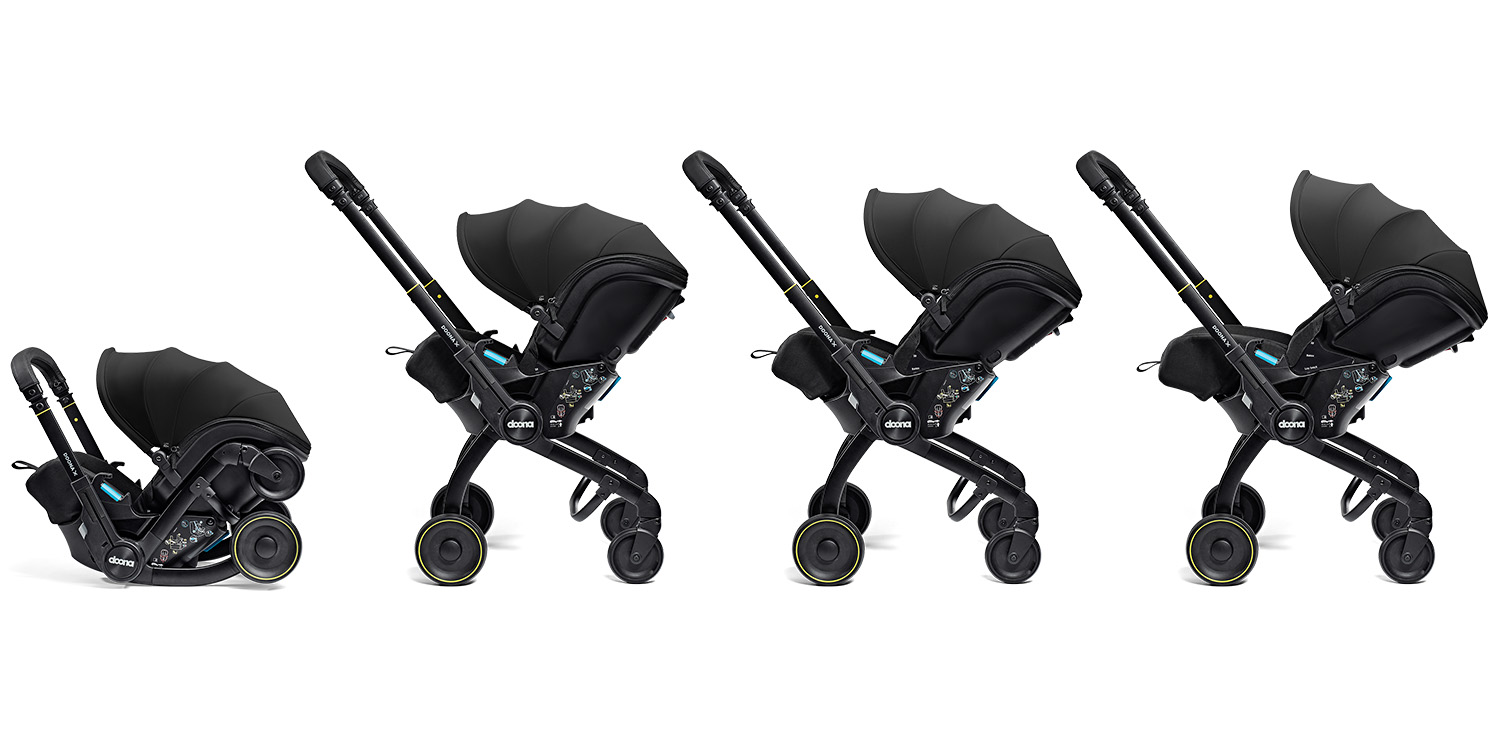 Автокресло Doona X Nitro Black Isofix 0 (0 -13 кг) - фото 28