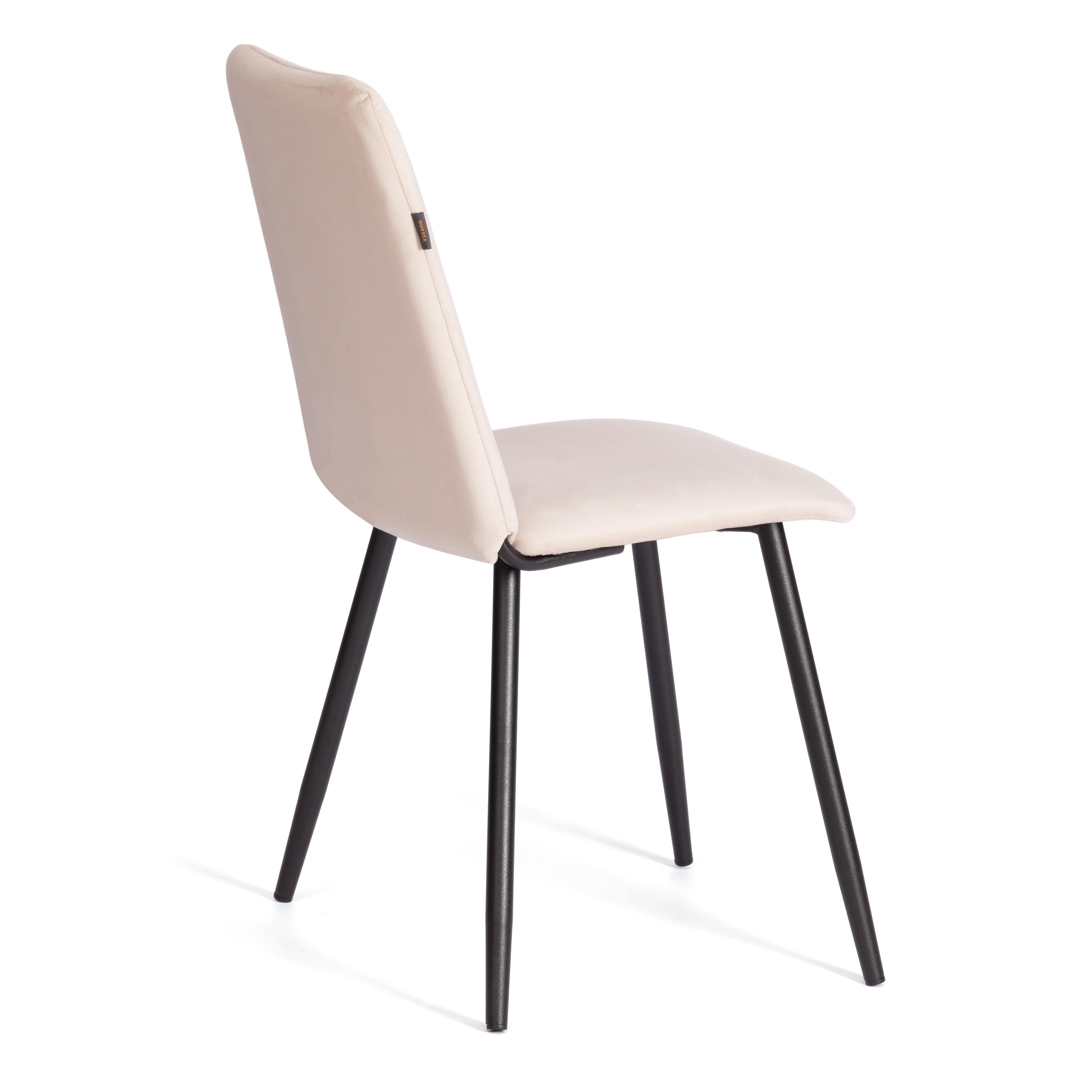 Стул TETCHAIR Asti TREND бежевый/черный - фото 5