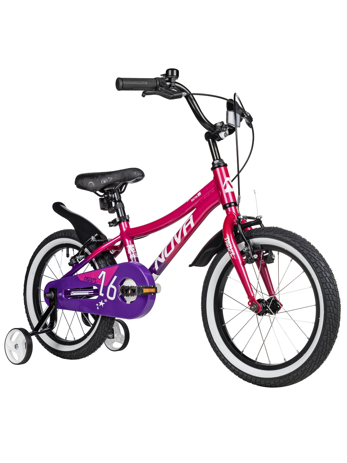 Двухколесный велосипед Novatrack 16 дюймов - фото 8