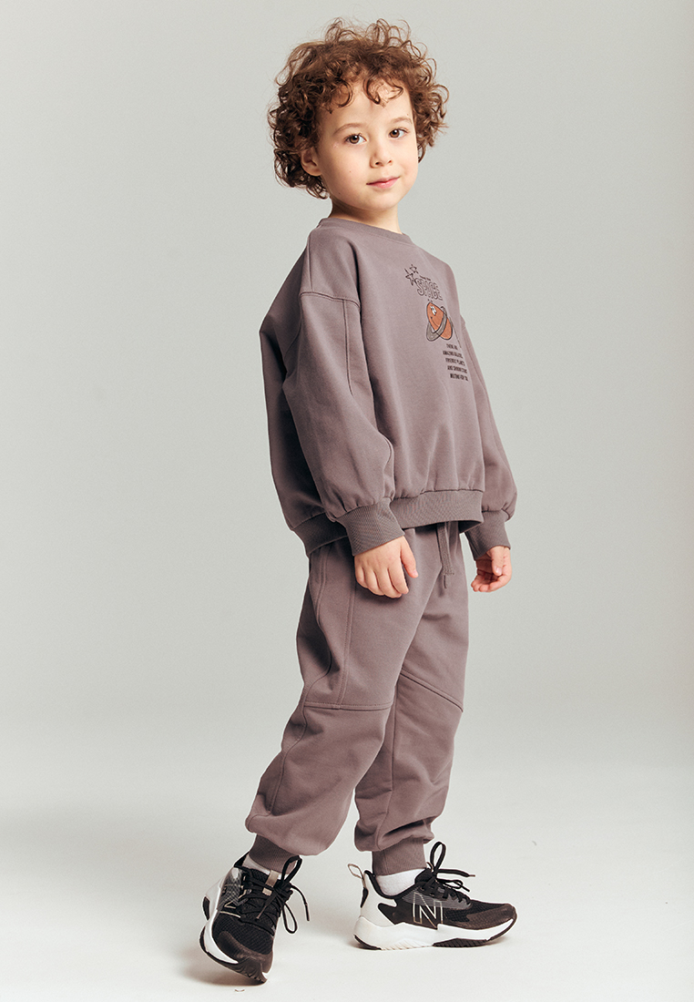 Cвитшот artie W25M08Т-1378M/Серый - фото 7