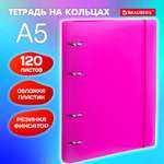 Тетрадь со сменным блоком Brauberg клетка 120 лист.