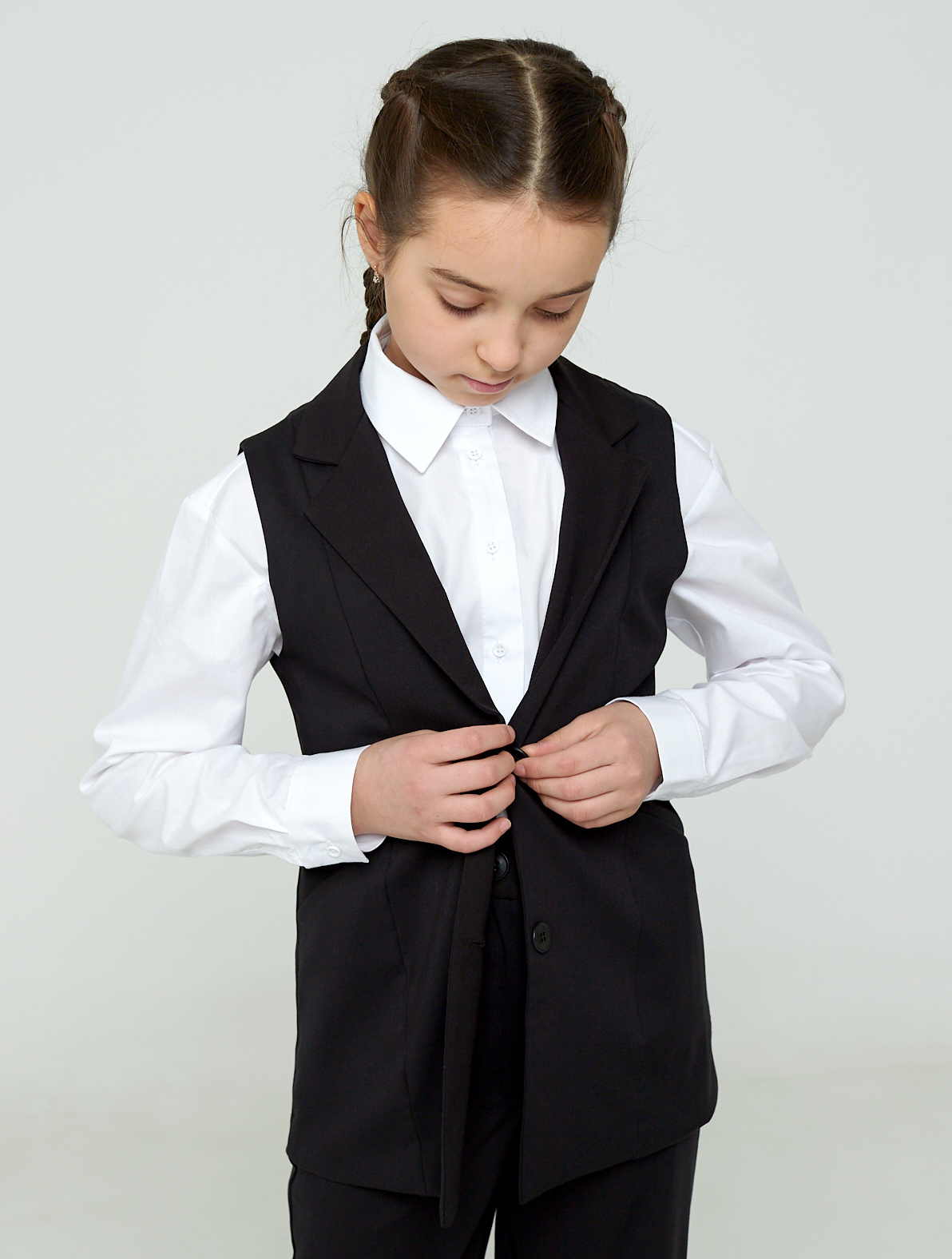 Жилет IRINA EGOROVA GL-Kids-D_черный - фото 3
