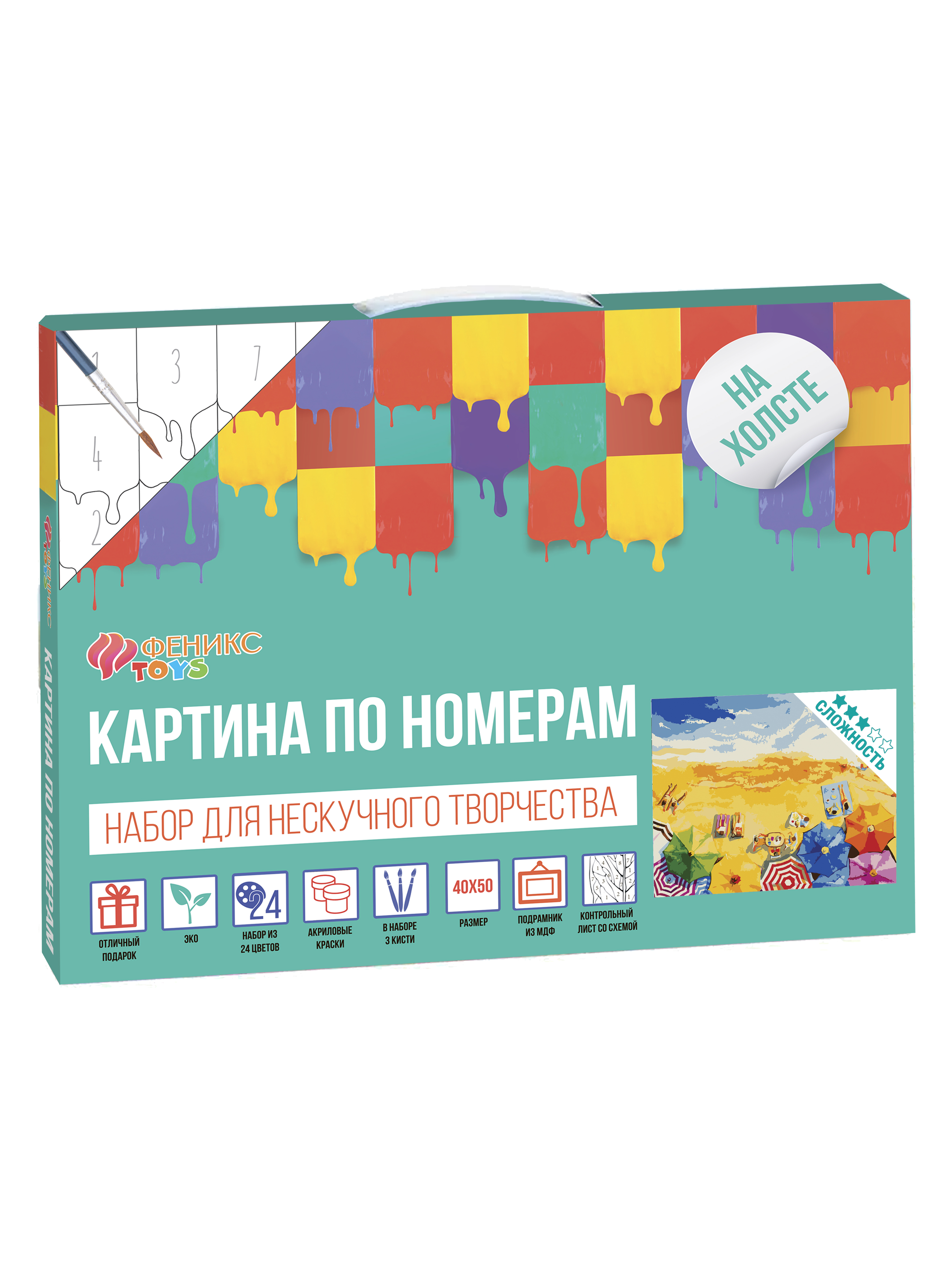 Картина по номерам Play market Пляж - фото 9