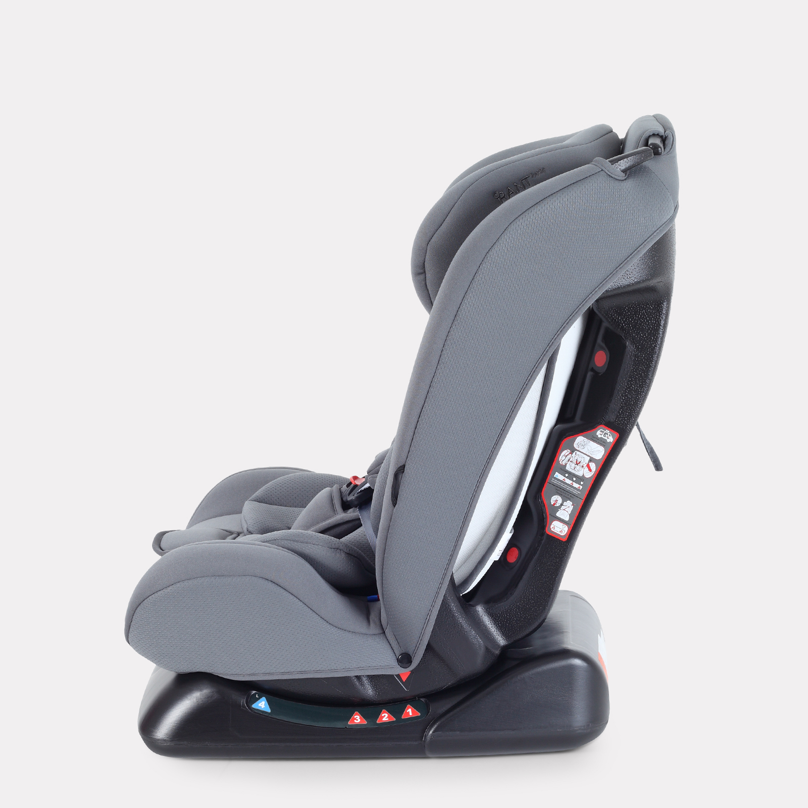 Автокресло Rant Basic Unity next 0+/1/2/3 (0-36 кг) серый - фото 4