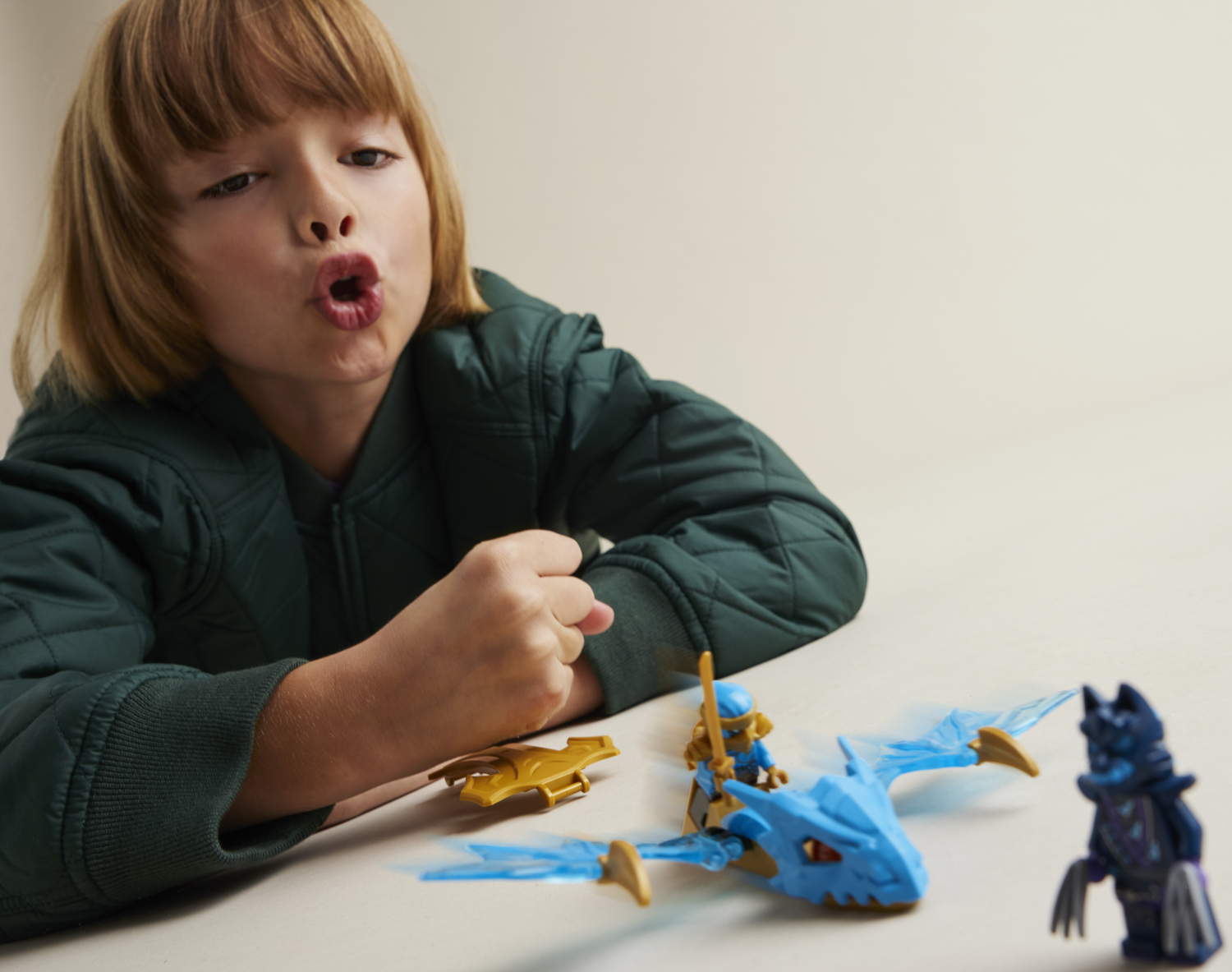 Конструктор LEGO NINJAGO Удар восходящего дракона Ная 26 дет. - фото 10