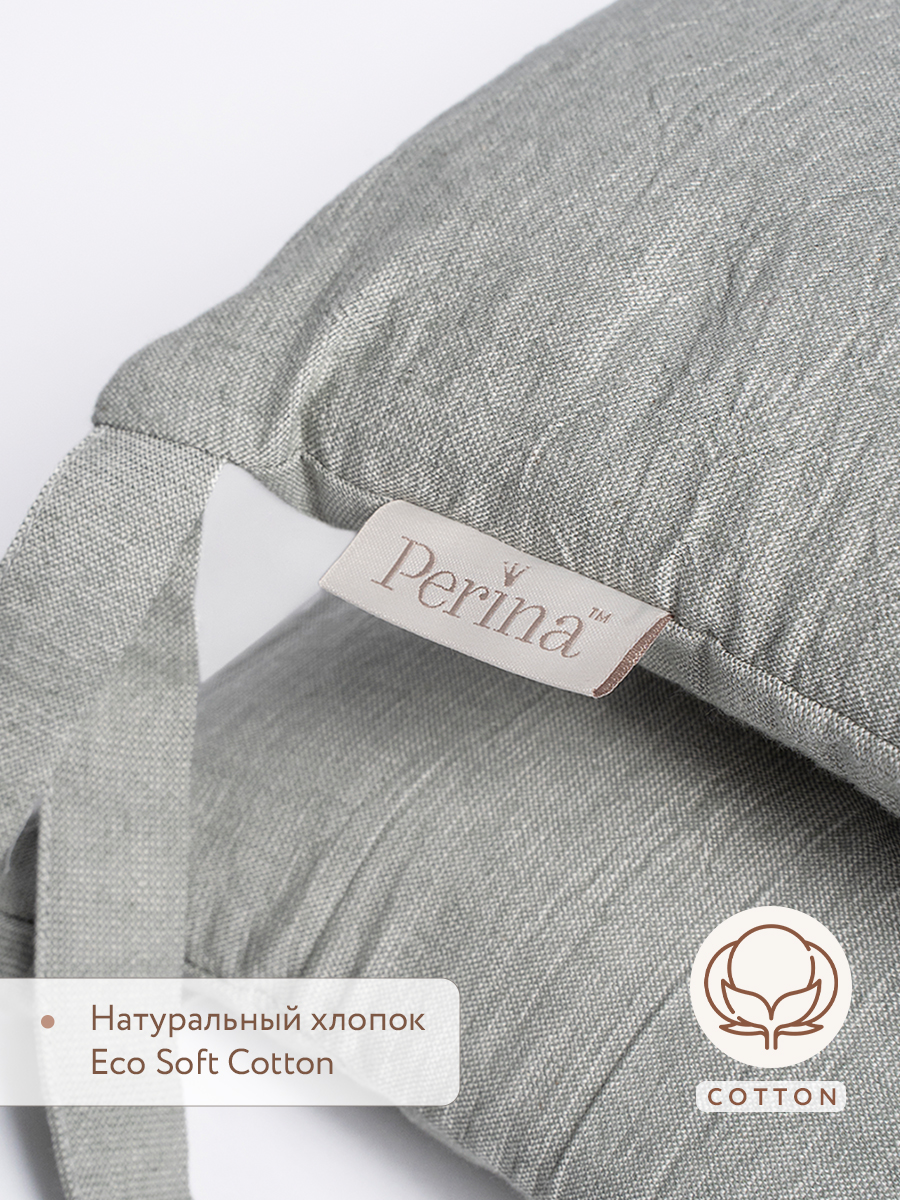 Бортик Perina Серо-оливковый 4 дет. - фото 2