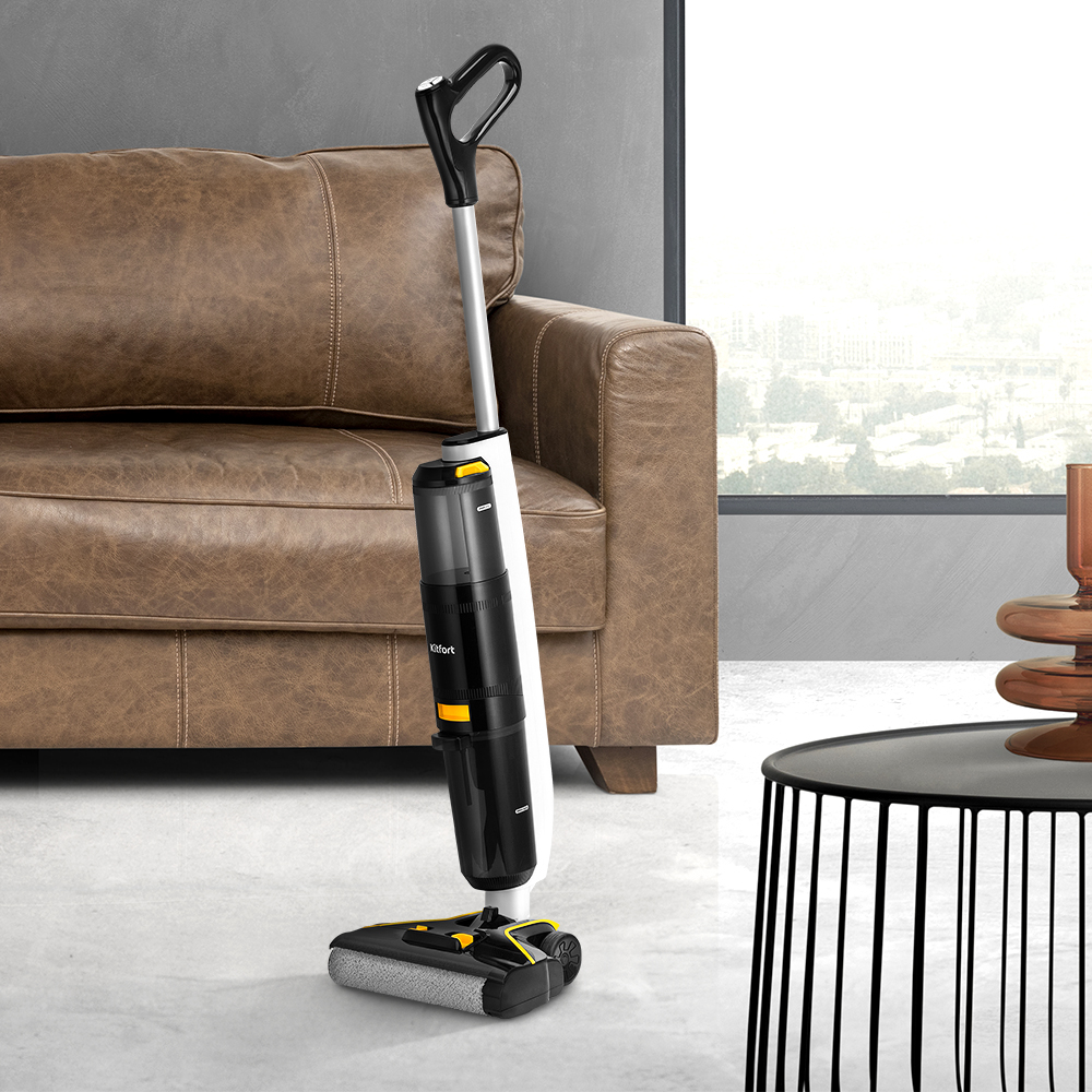 Вертикальный беспроводной моющий пылесос KITFORT КТ-5220 - фото 6