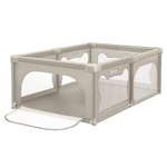 Манеж детский игровой большой Lionelo Willow Beige Sand