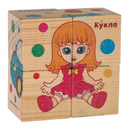 Игрушка Лесная мастерская кубики